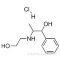 Benzenmetanol, a- [1 - [(2-hidroksietil) amino] etil] -, hidroklorür (1: 1) CAS 63991-20-8